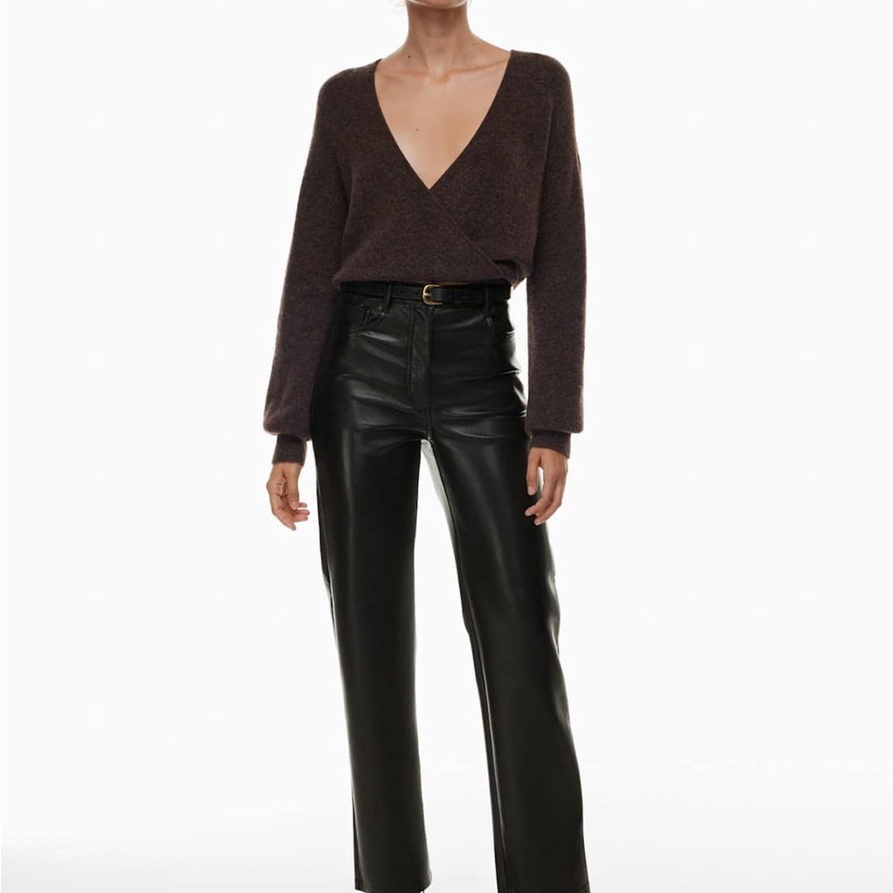 Wilfred Melina Pants (Black Vegan Leather)